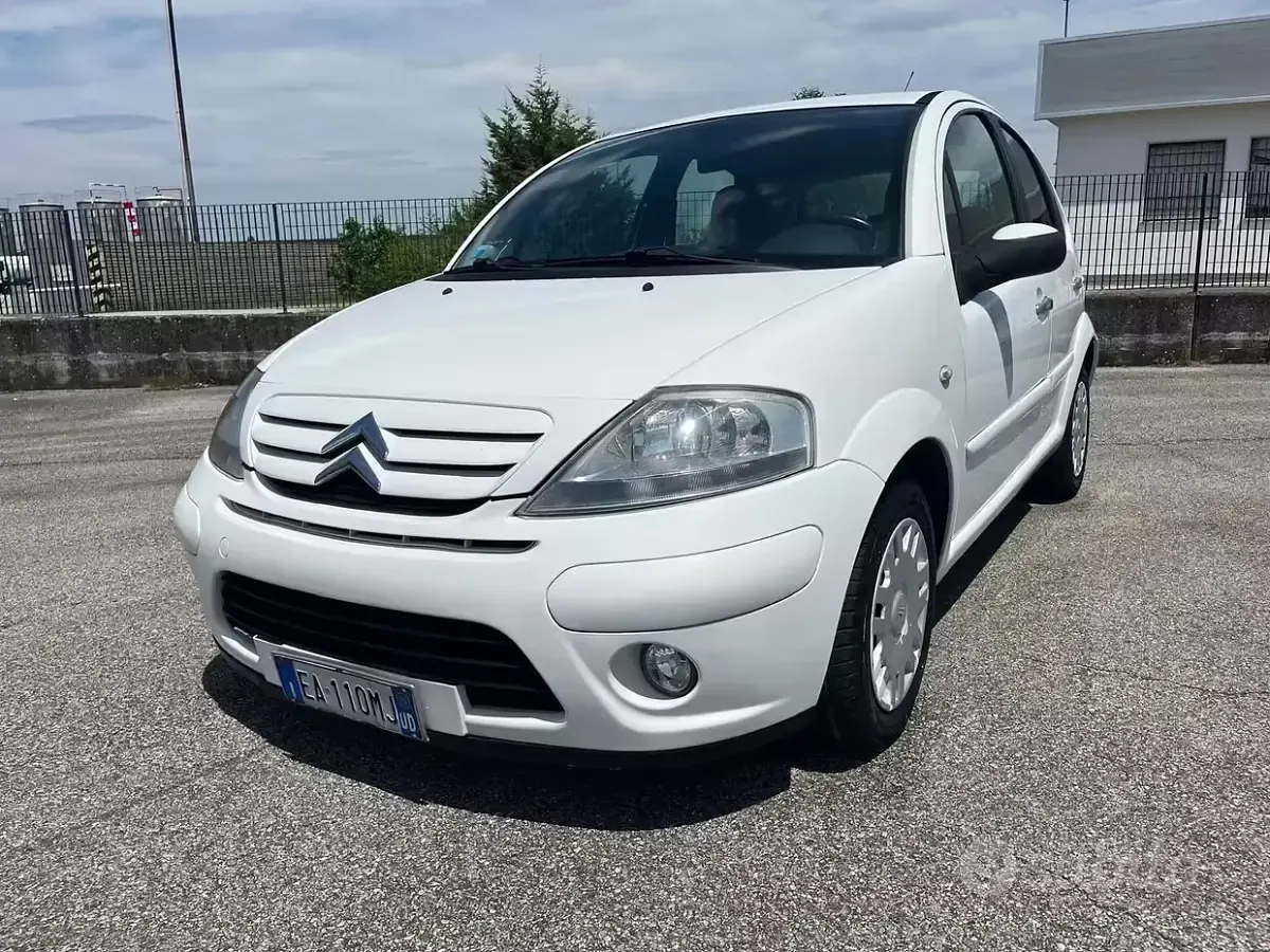 Usata Citroën C3 60 CV (44 kW) 2010 Bianco Berlina