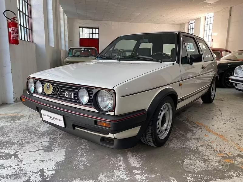Usata VW Golf II GTI 110 CV (80 kW) 1985 Bianco Utilitaria