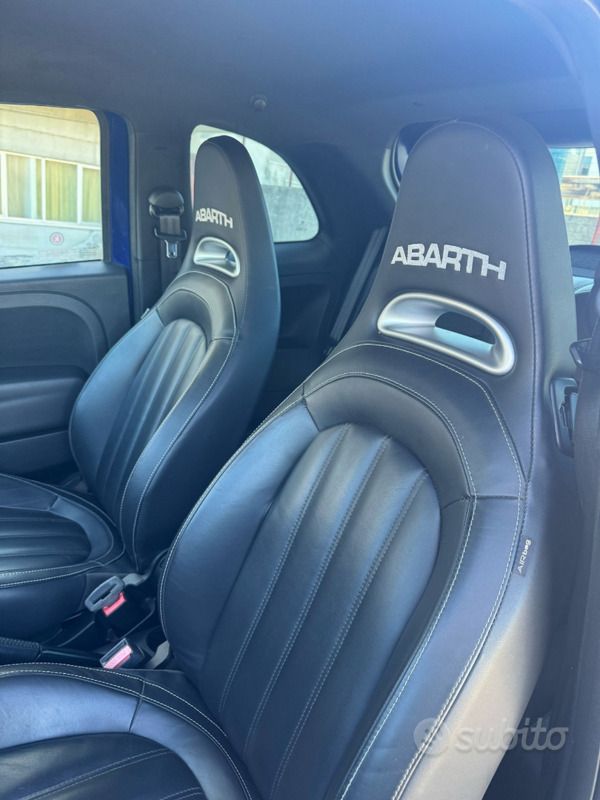 Usata Abarth 500 Competizione 160 CV (117 kW) 2017 Blu Utilitaria