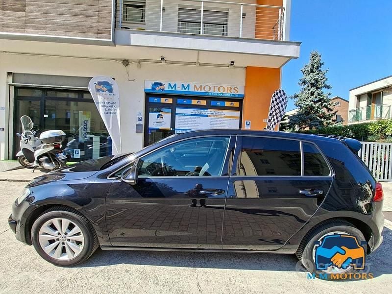 Usata VW Golf VII 105 CV (77 kW) 2014 Nero Berlina