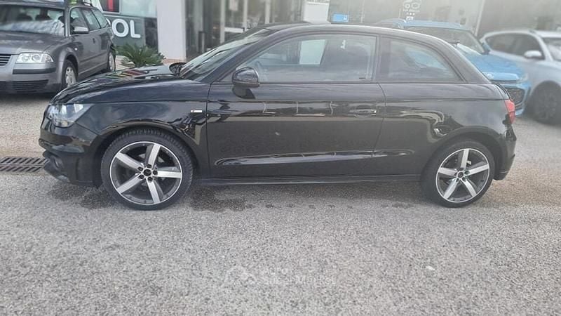 Usata Audi A1 S-Line 86 CV (63 kW) 2011 Nero Utilitaria