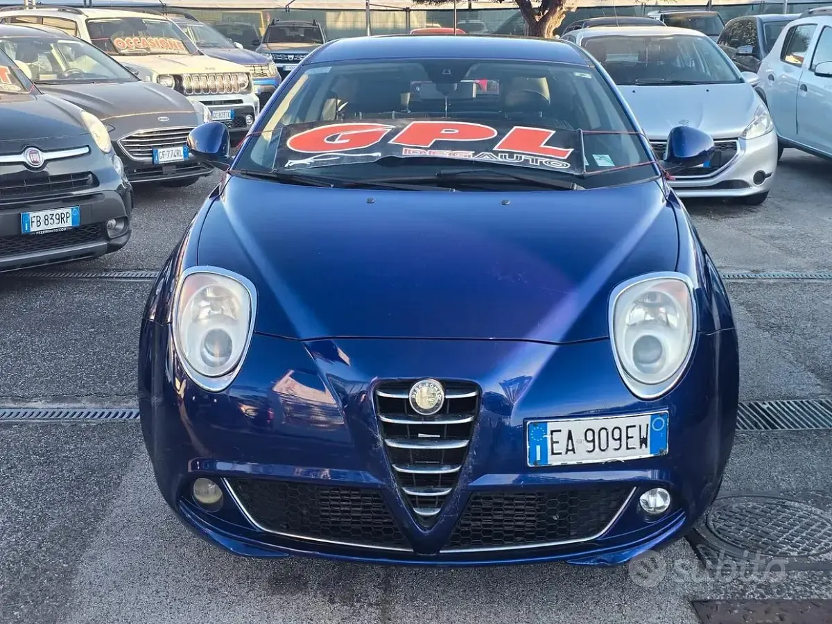 Usata Alfa Romeo MiTo Progression 120 CV (88 kW) 2012 Blu Utilitaria