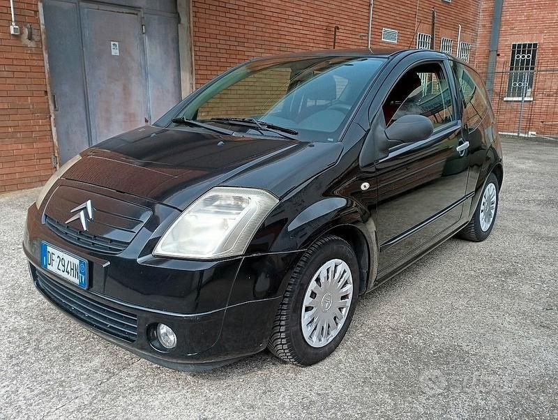Usata Citroën C2 68 CV (50 kW) 2007 Nero Utilitaria