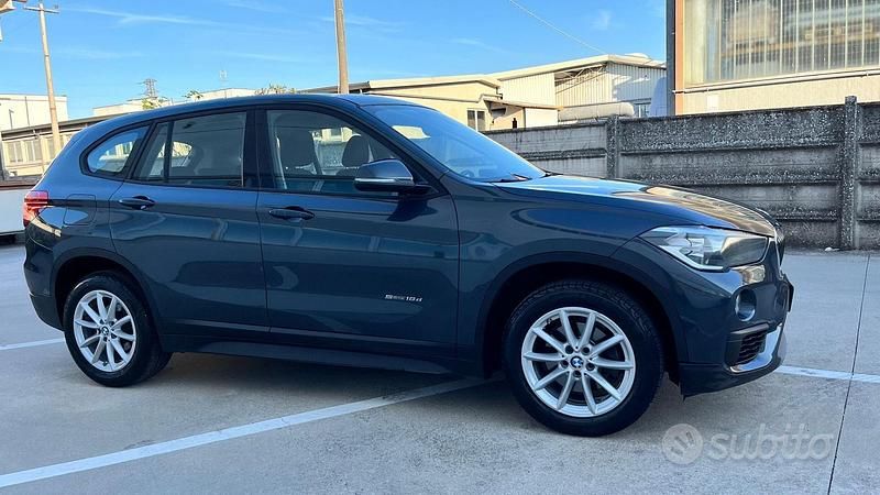 Usata BMW X1 Advantage 150 CV (110 kW) 2017 Blu SUV