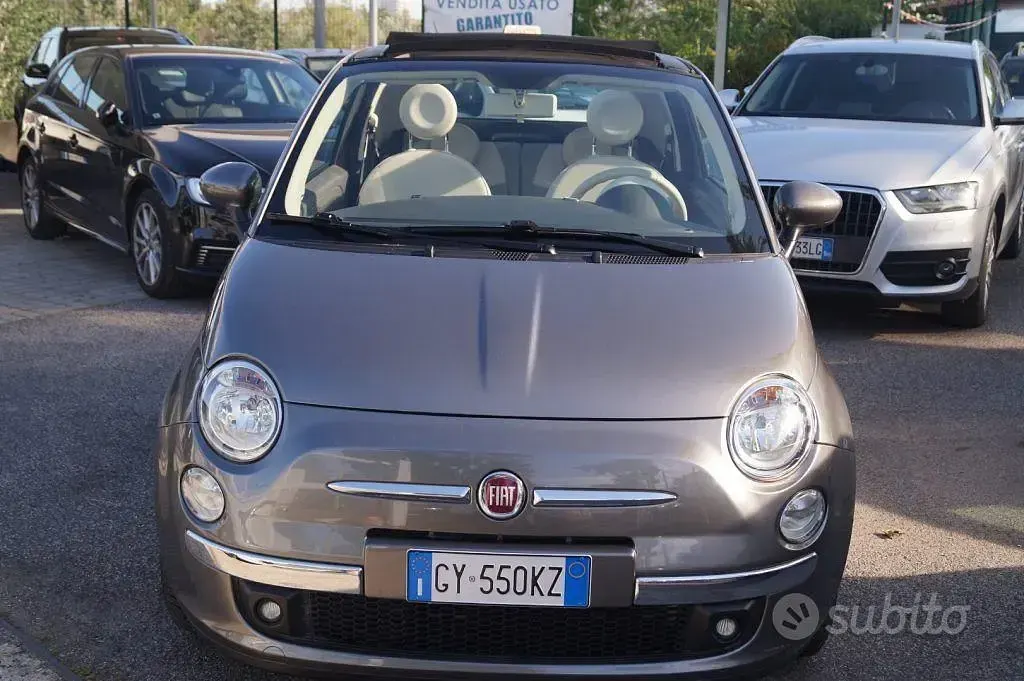 Usata Fiat 500C Lounge 69 CV (50 kW) 2014 Cabrio