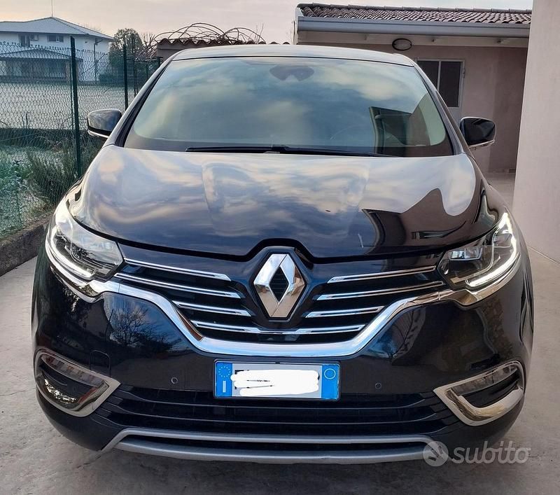 Usata Renault Espace Initiale 160 CV (117 kW) 2017 Nero Monovolume