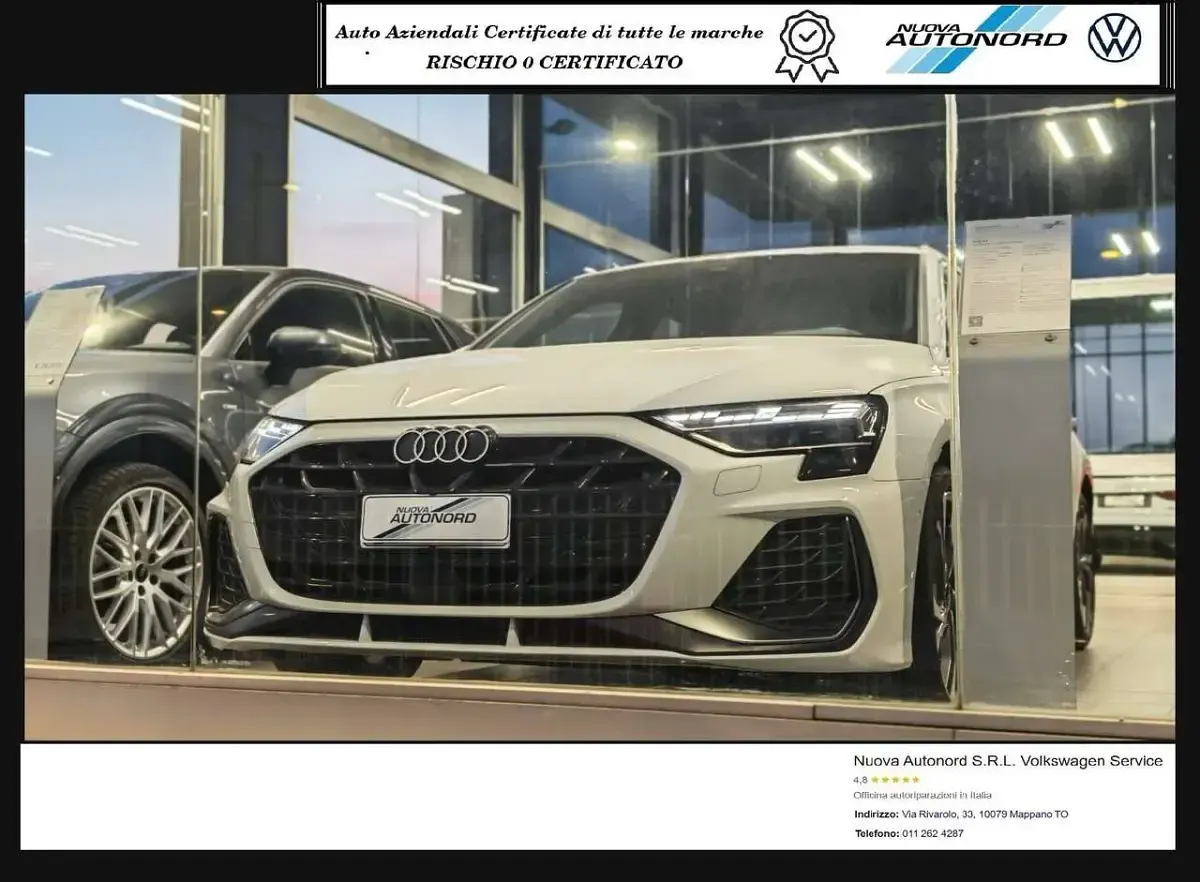 Usata Audi A3 S-Line 150 CV (110 kW) 2024 Bianca Berlina