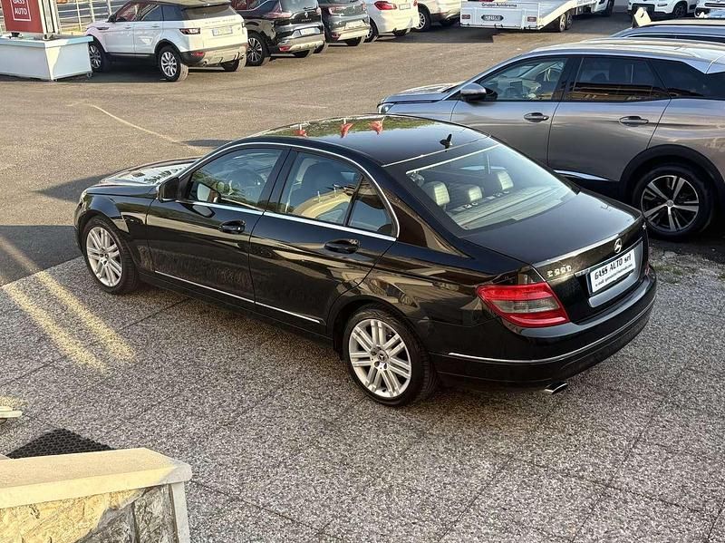 Usata Mercedes C220 Avantgarde 170 CV (125 kW) 2008 Nero Berlina
