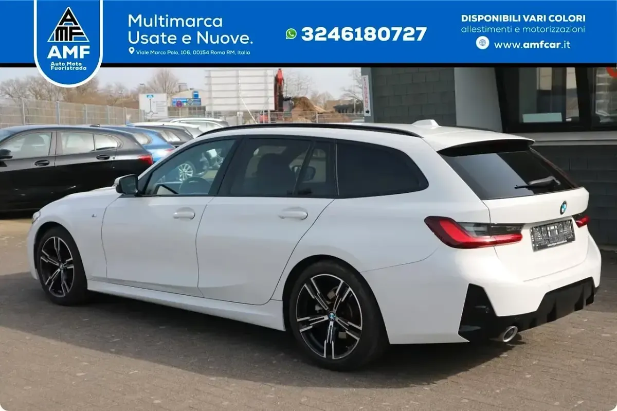 Usata BMW 318 M Sport 150 CV (110 kW) 2023 Bianco Station wagon