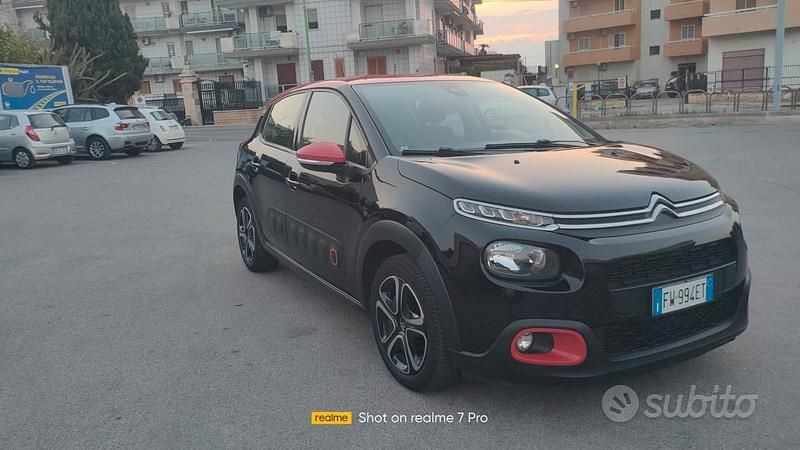 Usata Citroën C3 Live 83 CV (61 kW) 2019 Nero Utilitaria
