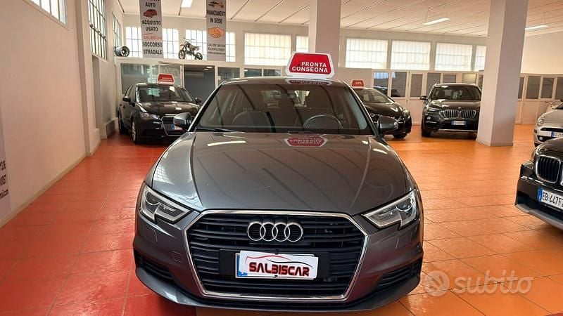 Usata Audi A3 Business 110 CV (80 kW) 2016 Grigio Berlina