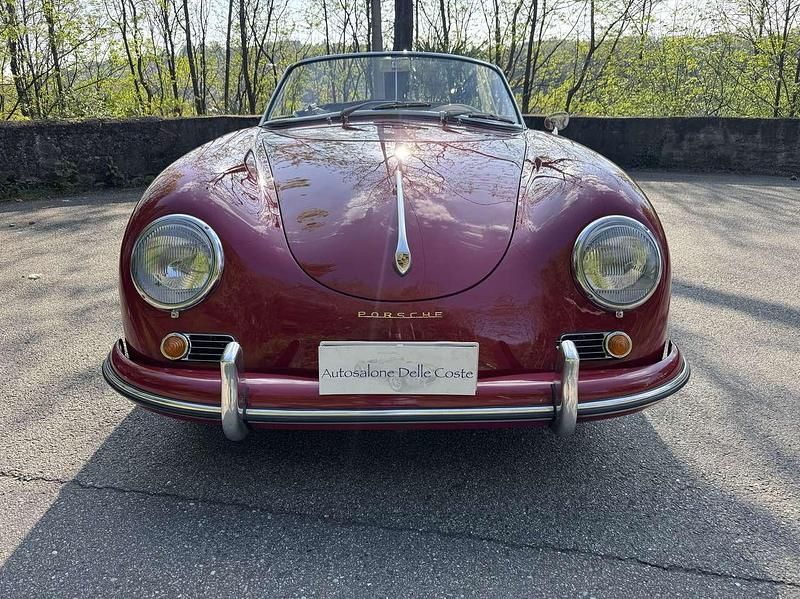 Usata Porsche 356 60 CV (44 kW) 1959 Rosso Cabrio