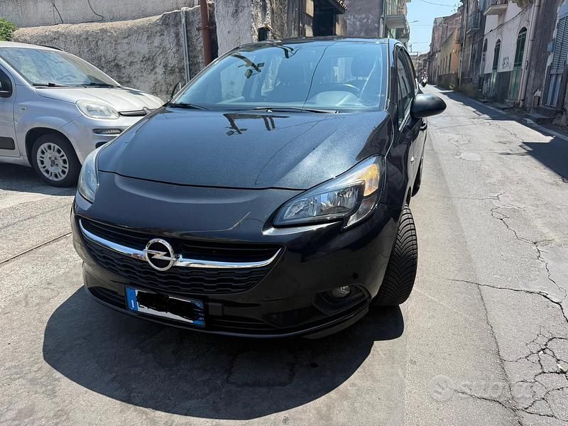 Usata Opel Corsa 95 CV (69 kW) 2015 Nero Berlina
