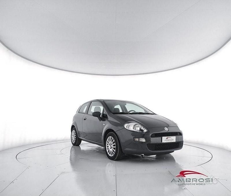 Usata Fiat Punto Lounge 75 CV (55 kW) 2014 Grigio Utilitaria
