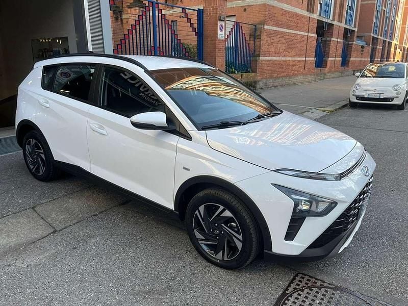 Usata Hyundai Bayon 101 CV (74 kW) 2021 Polar white SUV