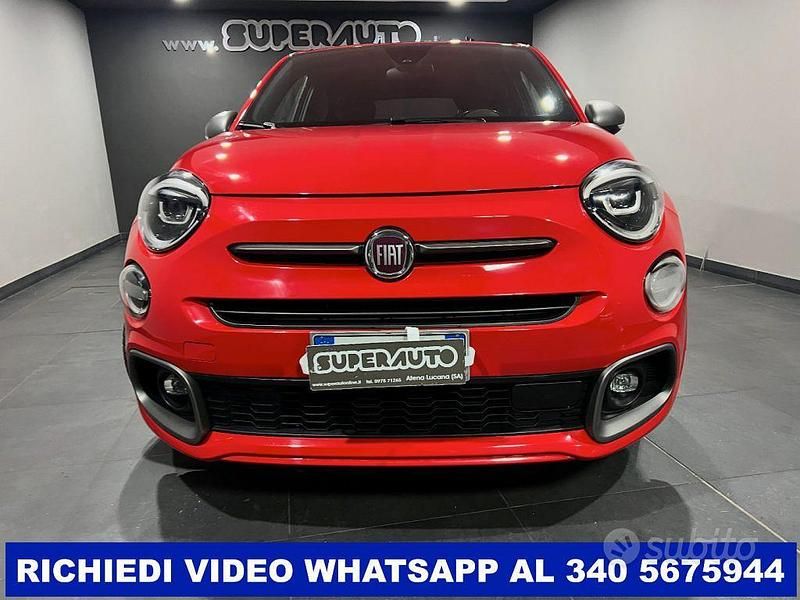 Usata Fiat 500X Sport 120 CV (88 kW) 2020 Rosso SUV