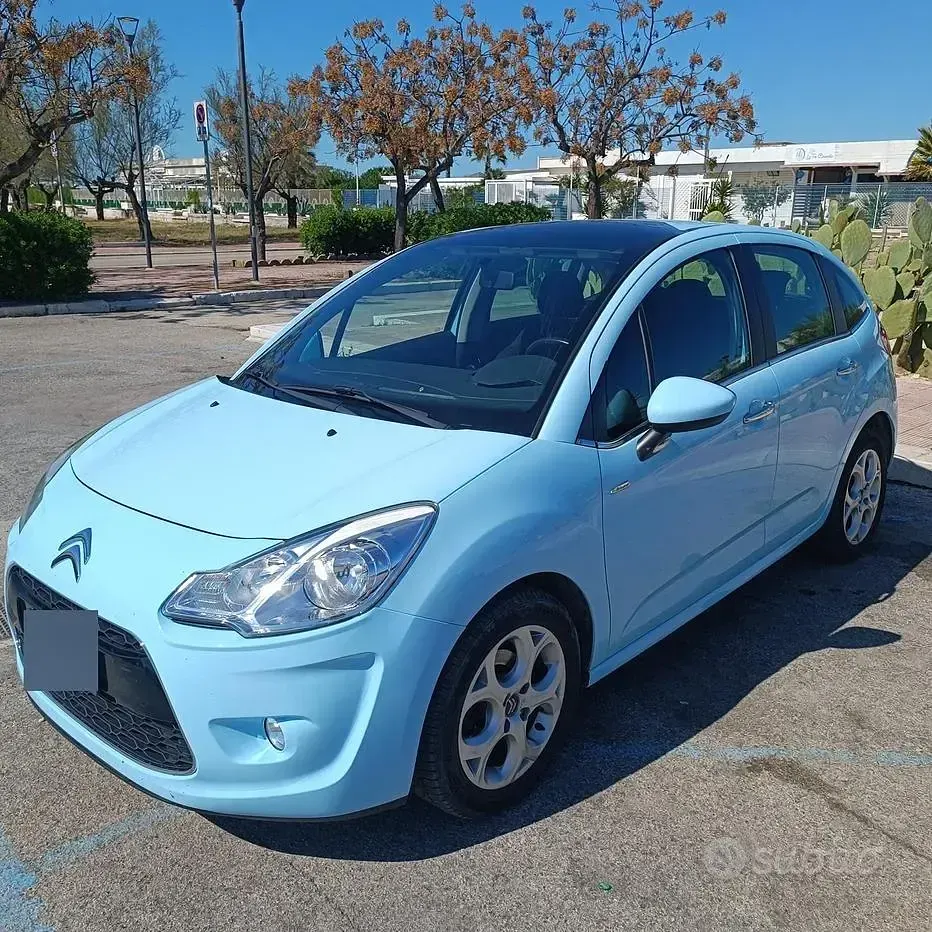Usata Citroën C3 68 CV (50 kW) 2012 Blu Berlina