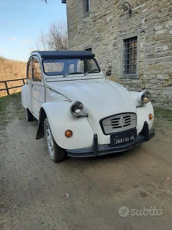 Usata Citroën 2CV 1982 Bianco Berlina