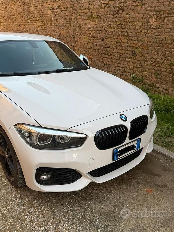 Usata BMW 116 M Sport 2019 Bianco Utilitaria