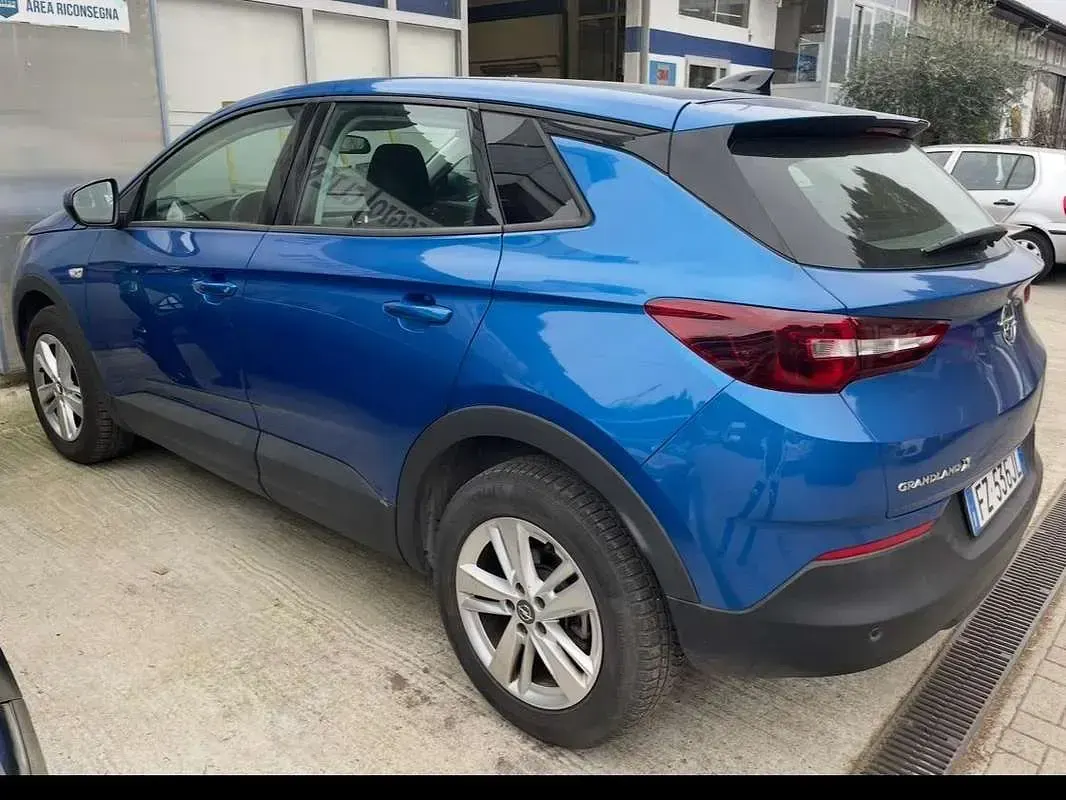 Usata Opel Grandland X Business 131 CV (96 kW) 2019 Blu/azzurro SUV