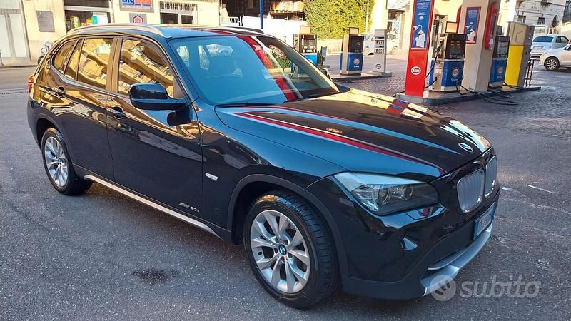 Usata BMW X1 177 CV (130 kW) 2009 Nero SUV