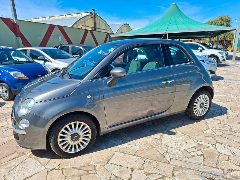 Usata Fiat 500 Lounge 69 CV (50 kW) 2012 Grigio Berlina