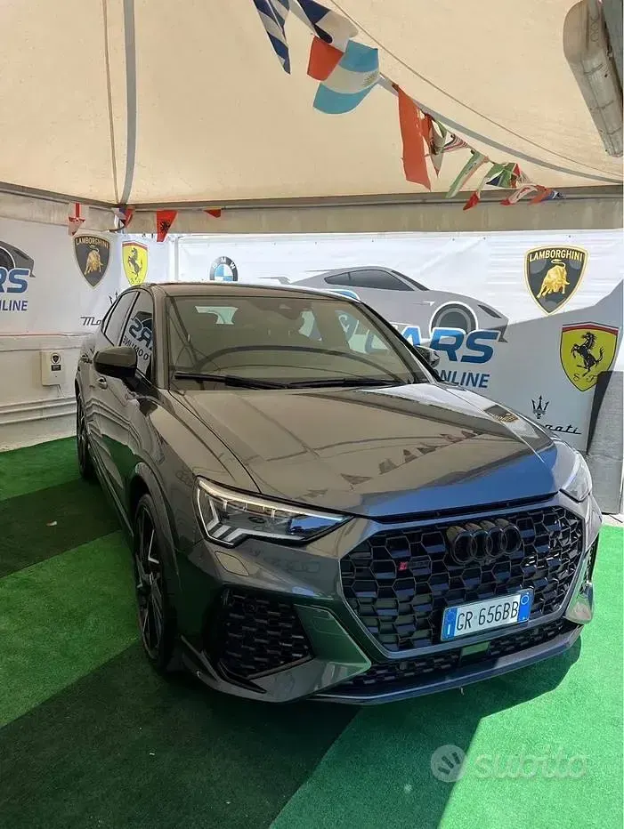 Usata Audi Q3 Black Edition 400 CV (294 kW) 2020 Grigio SUV