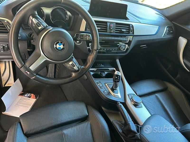 Usata BMW 118 Efficient Dynamics 136 CV (100 kW) 2018 Nero Utilitaria