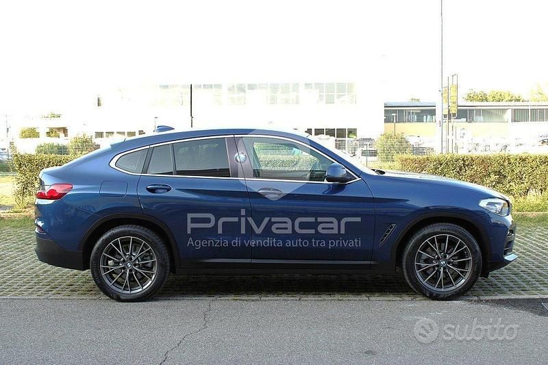 Usata BMW X4 Advantage 190 CV (139 kW) 2019 Blu SUV