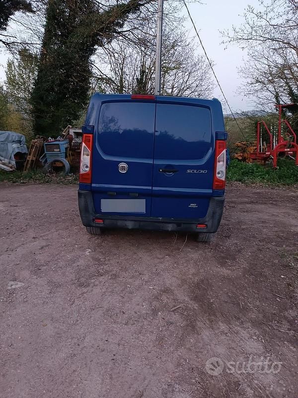 Usata Fiat Scudo 90 CV (66 kW) 2012 Blu