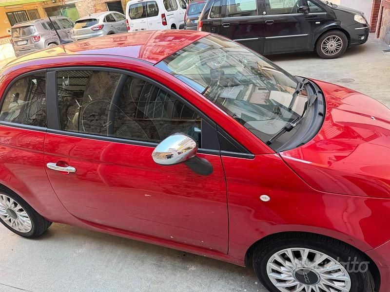 Usata Fiat 500 70 CV (51 kW) 2021 Rosso Utilitaria
