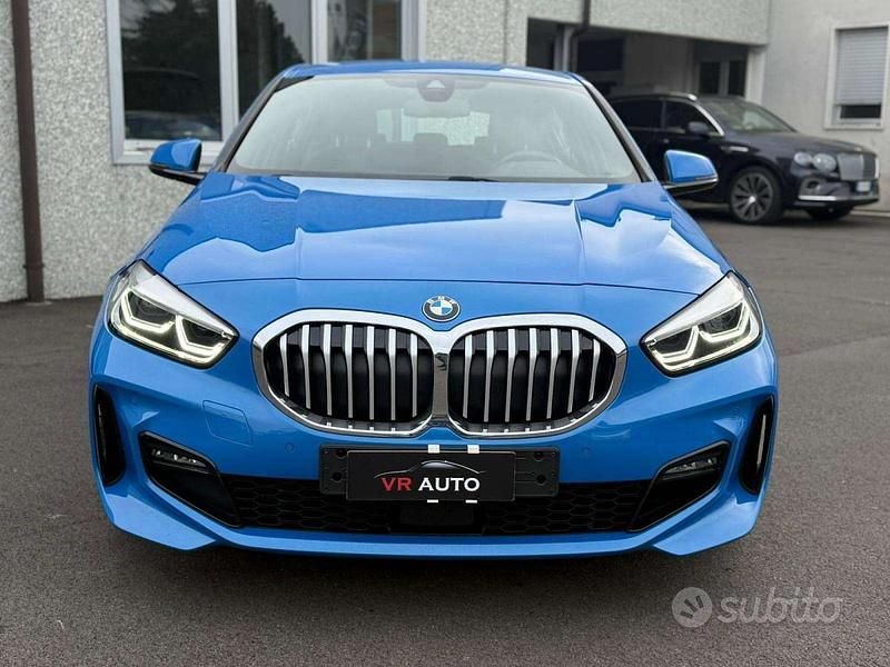 Usata BMW 118 M Sport 136 CV (100 kW) 2022 Blu misano Utilitaria