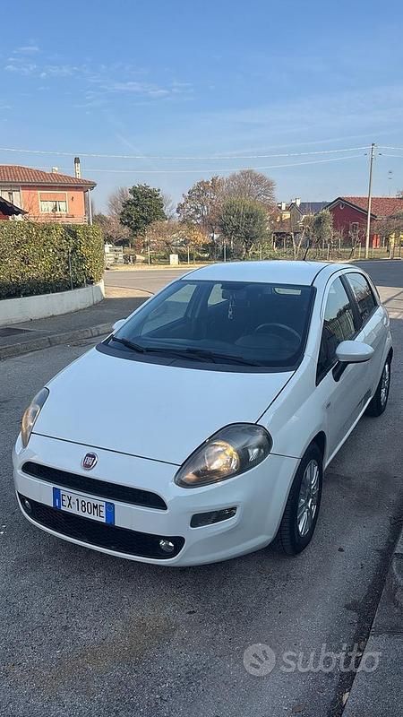 Usata Fiat Punto 2014 Bianco Berlina