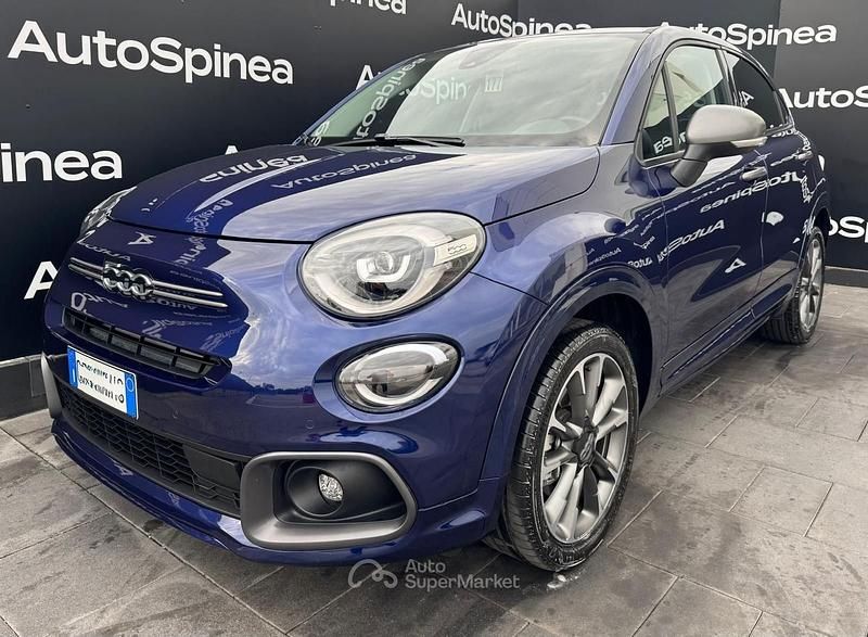 Blu/azzurro Usata 2024 Fiat 500X Sport SUV | 18.400 € (Ottimo prezzo) - Immagine 1/3