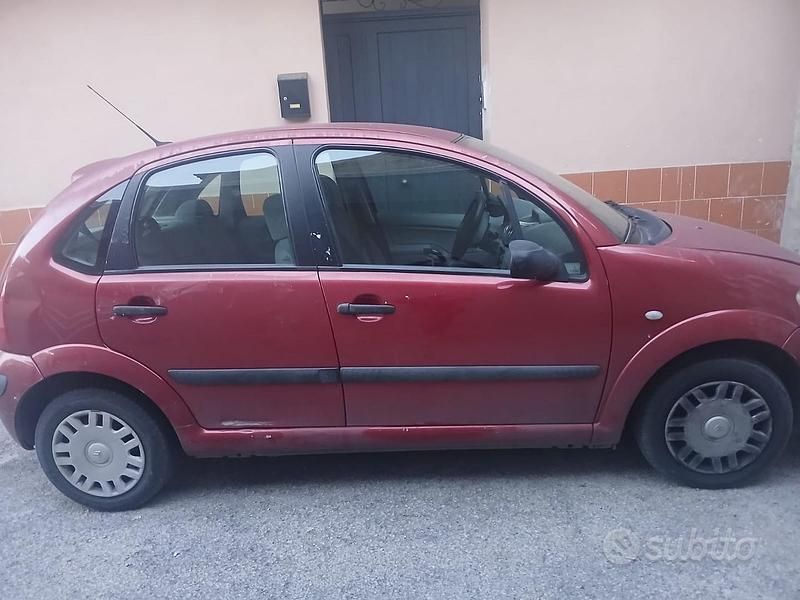Usata Citroën C3 88 CV (64 kW) 2007 Rosso Utilitaria