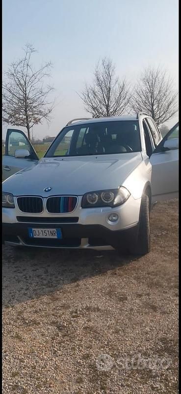 Usata BMW X3 Sport Line 2008 Grigio SUV