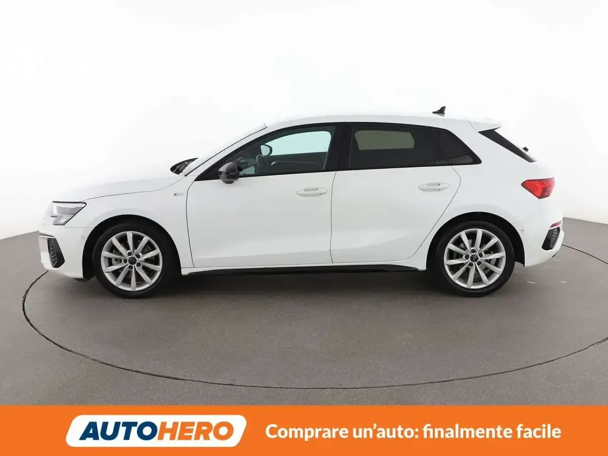 Usata Audi A3 S-Line 150 CV (110 kW) 2023 Bianco Berlina