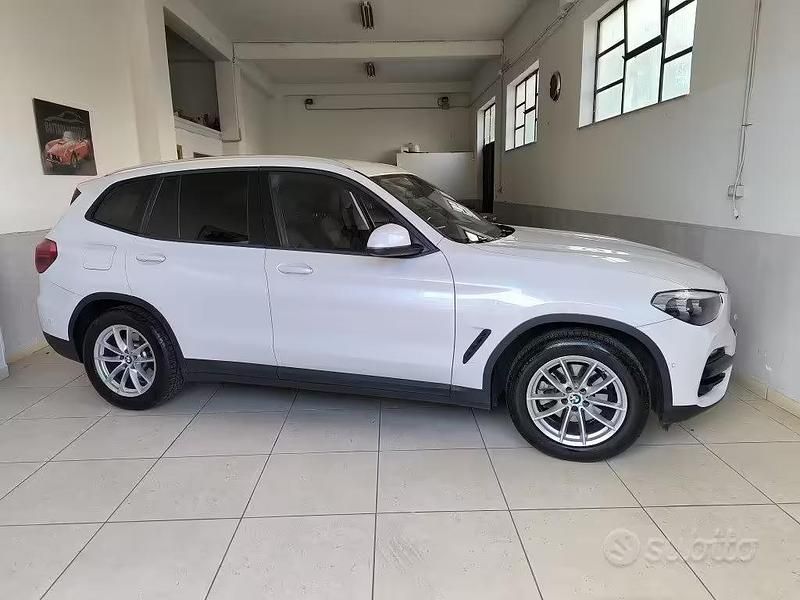 Usata BMW X3 Advantage 190 CV (139 kW) 2021 Bianco SUV