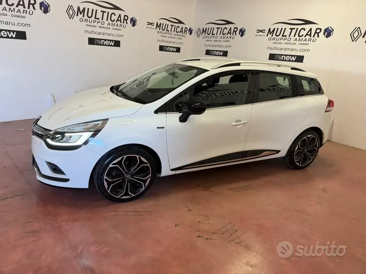 Usata Renault Clio 90 CV (66 kW) 2018 Bianco Station wagon