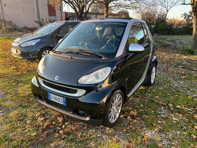 Usata Smart ForTwo Cabrio Passion 71 CV (52 kW) 2007 Nero Cabrio