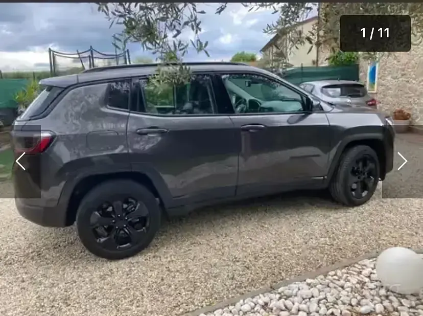 Usata Jeep Compass Night Eagle 140 CV (102 kW) 2020 Grigio SUV