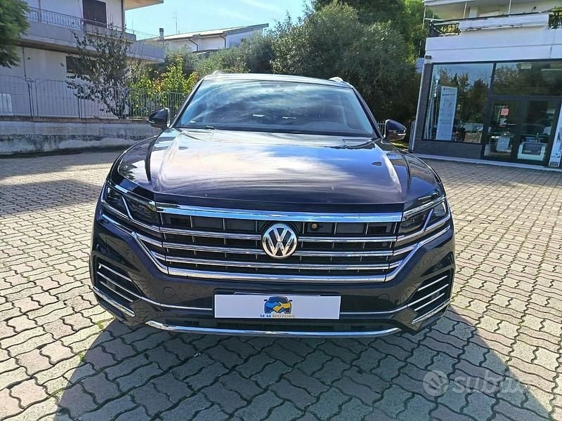 Usata VW Touareg Advance 231 CV (169 kW) 2019 Blu SUV