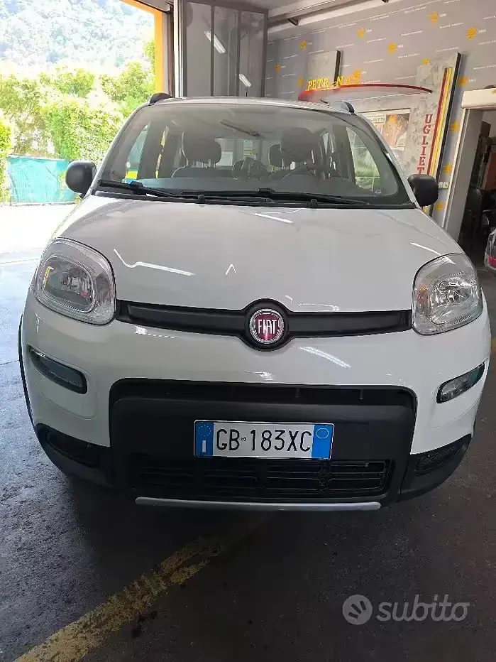 Usata Fiat Panda 4x4 S 84 CV (61 kW) 2020 Bianco Utilitaria