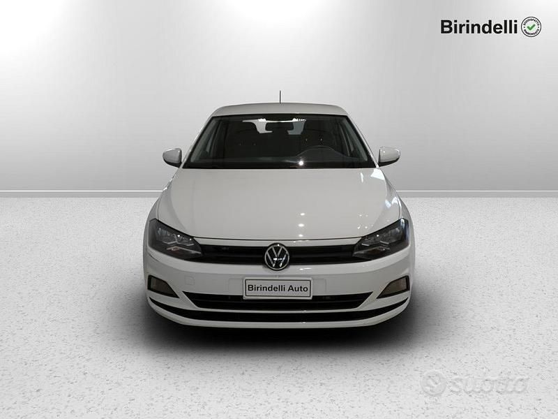 Usata VW Polo Trendline 89 CV (65 kW) 2021 Bianco Utilitaria