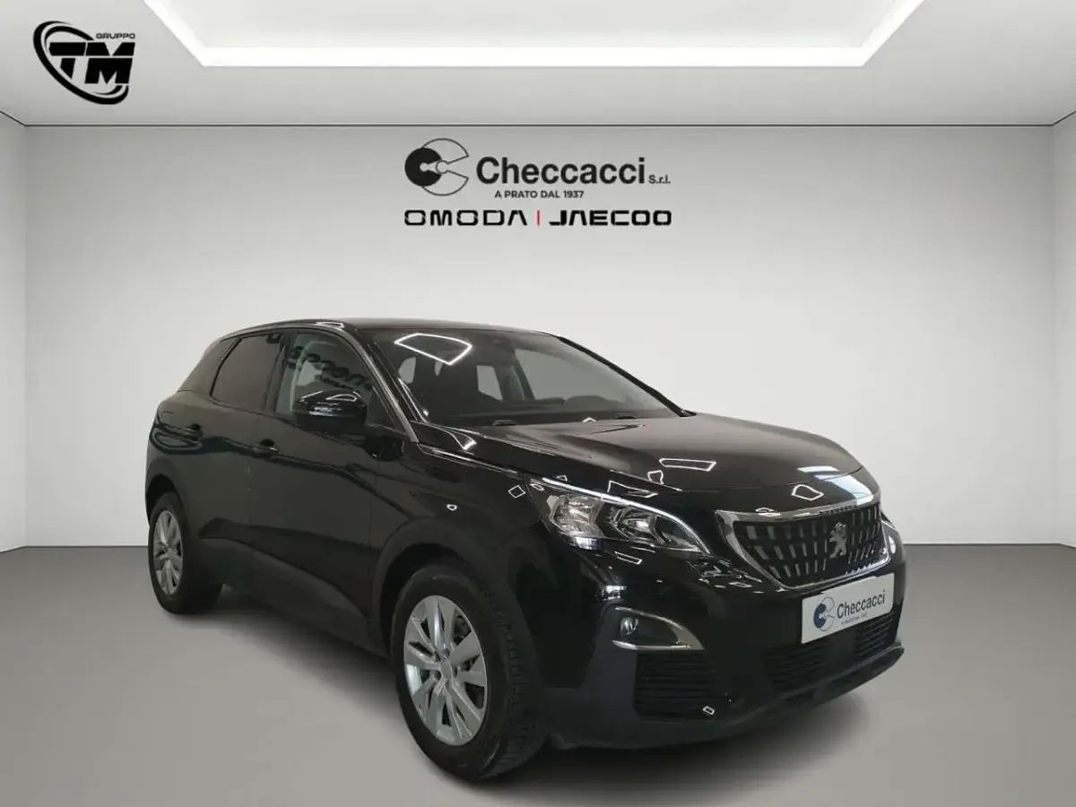 Occasion Peugeot 3008 Active 131 PK (96 kW) 2018 Zwart SUV