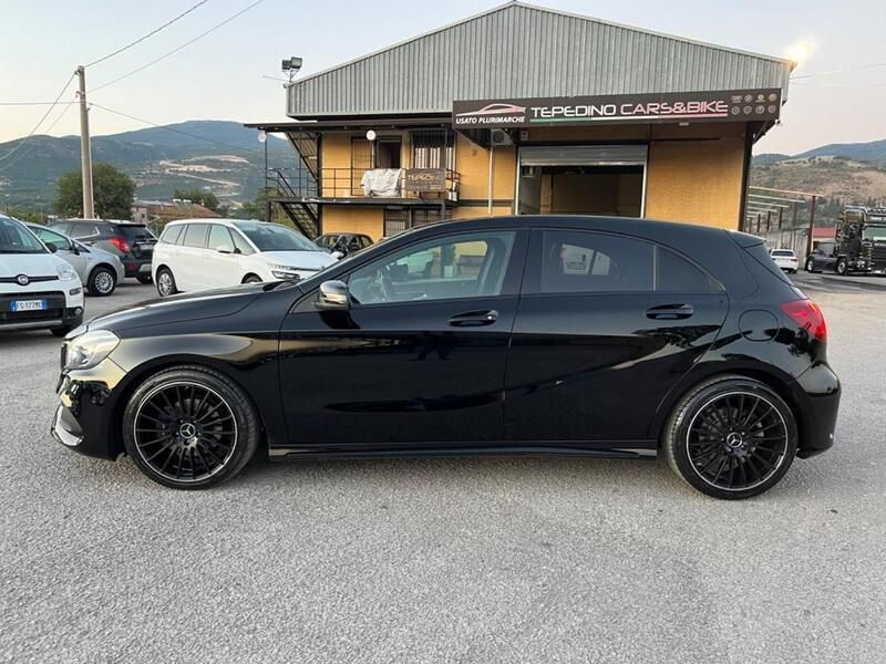 Usata Mercedes A200 Premium 136 CV (100 kW) 2018 Nero Berlina