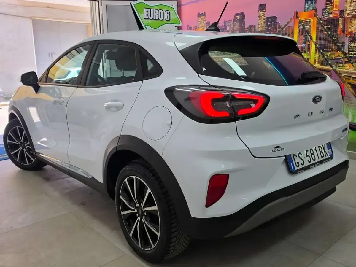 Usata Ford Puma Titanium S 125 CV (91 kW) 2021 Bianco SUV