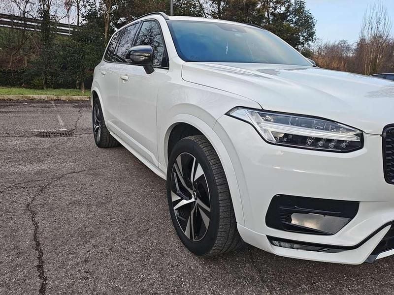 Usata Volvo XC90 R-Design 249 CV (183 kW) 2021 Bianco SUV