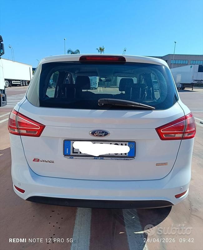 Usata Ford B-MAX 95 CV (69 kW) 2013 Bianco Monovolume