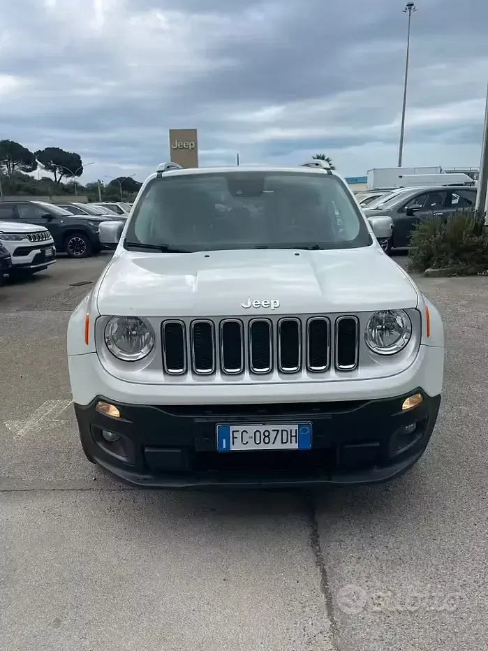 Usata Jeep Renegade Limited 140 CV (102 kW) 2016 Bianco SUV
